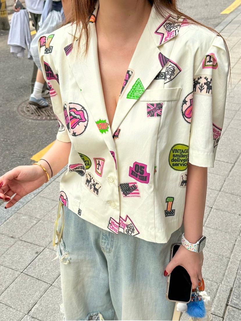 81 MARKET-L東大門㊣直郵女士新款熱賣職業25春夏推薦夾克81 MARKET-L夾克