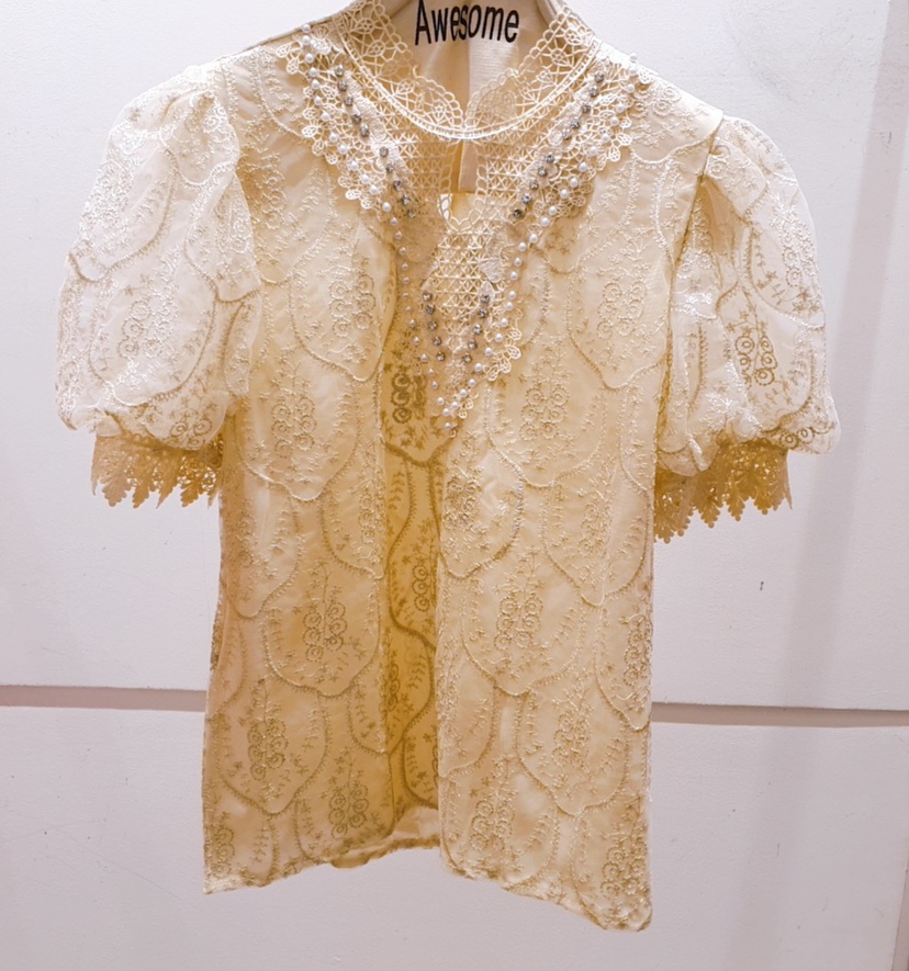 AWESOME-P東大門㊣實拍女士新款職業熱賣真品推薦襯衫蕾絲衫AWESOME-P襯衫/蕾絲衫