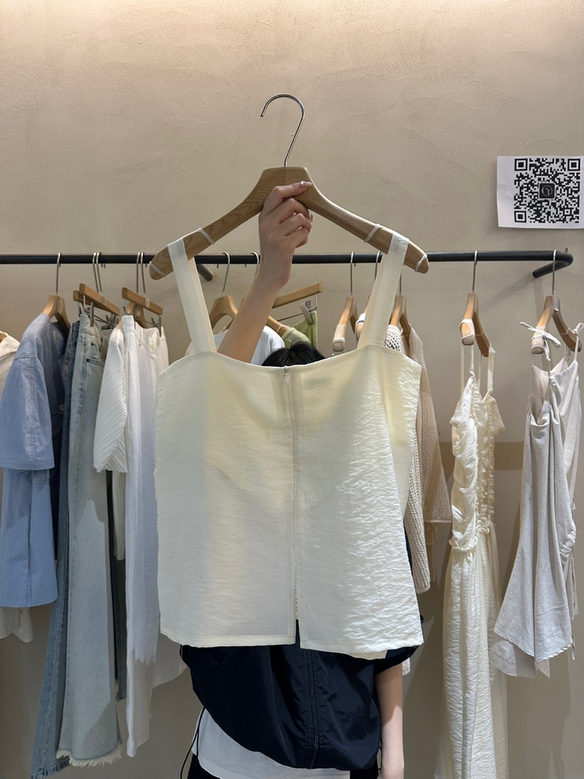 ERIA韓國代購㊣女士新品真品人氣休閑時尚熱賣推薦吊帶背心ERIA/HUE吊帶/背心