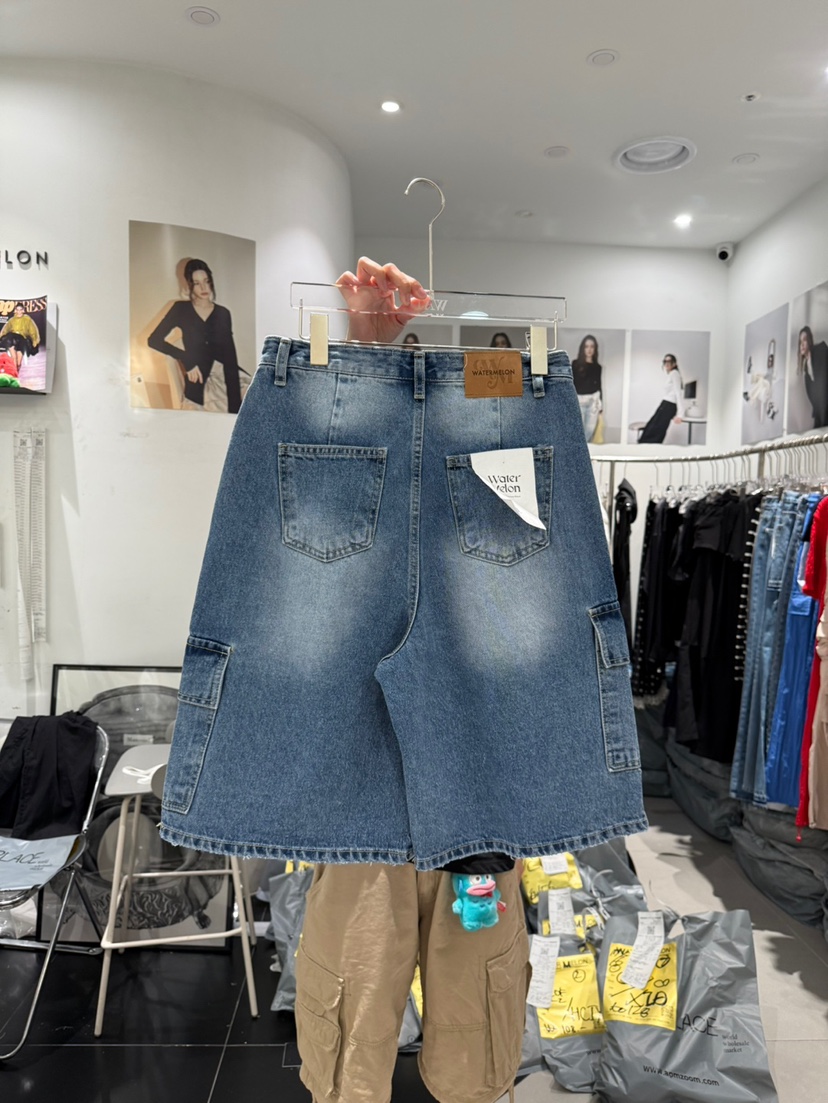 WATERMELON東大門㊣實拍女士新品推薦職業時尚熱賣短褲工裝WATERMELON短褲