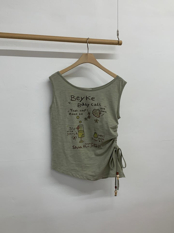 MORE THAN-P東大門㊣代購女士新品推薦熱賣休閑職業吊帶背心MORE THAN吊帶/背心圖色2