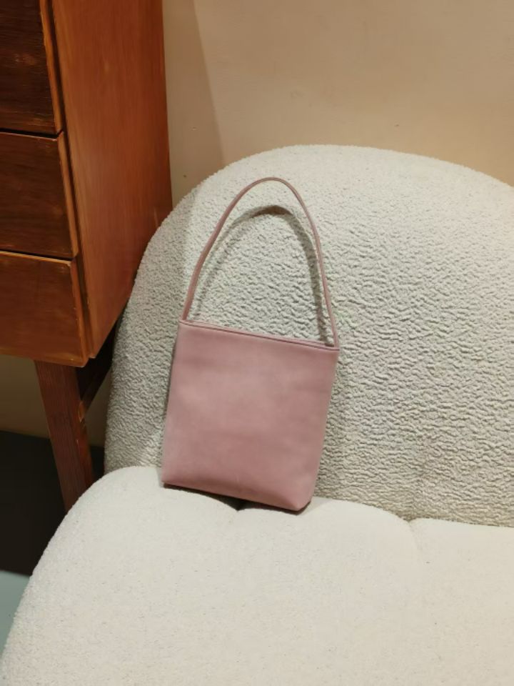 TROUVAILLE東大門㊣代購女士新品真品單肩斜跨包絨面革牛皮TROUVAILLE單肩/斜跨包圖色2