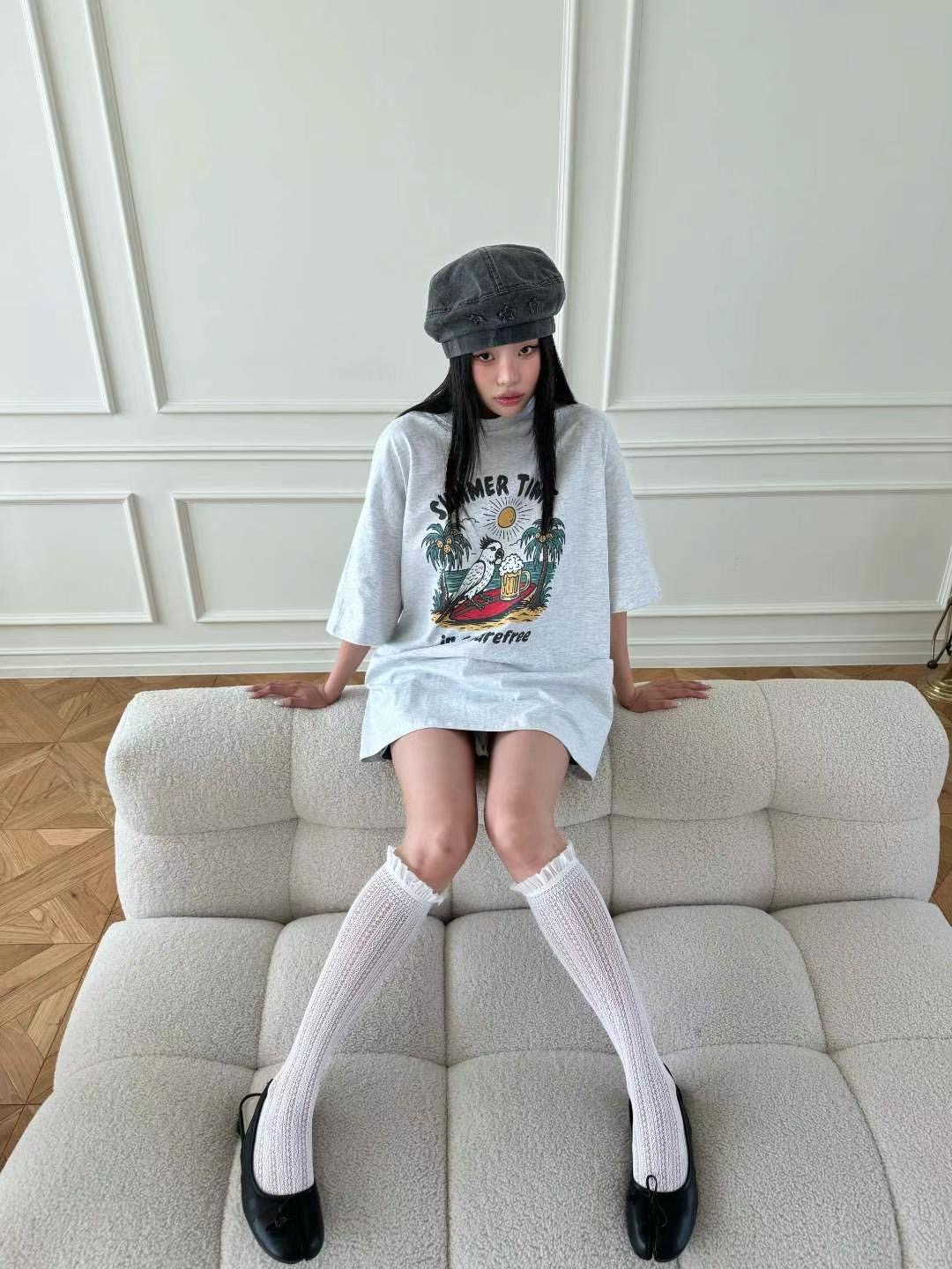 BBIBBICO東大門㊣實拍女裝新款25春夏職業人氣熱賣推薦時尚T恤BBIBBICOT恤