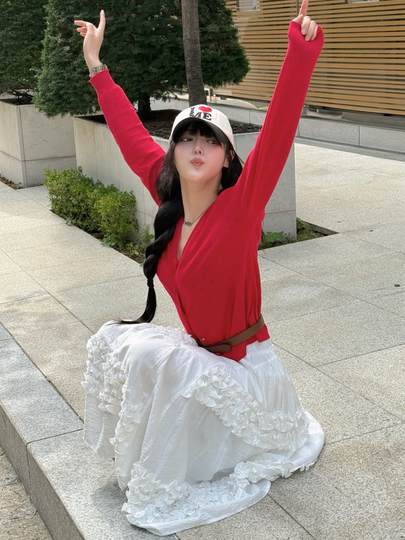 JKICHI韓國代購㊣女裝新品人氣時尚熱賣推薦25春夏職業長裙JKICHI長裙