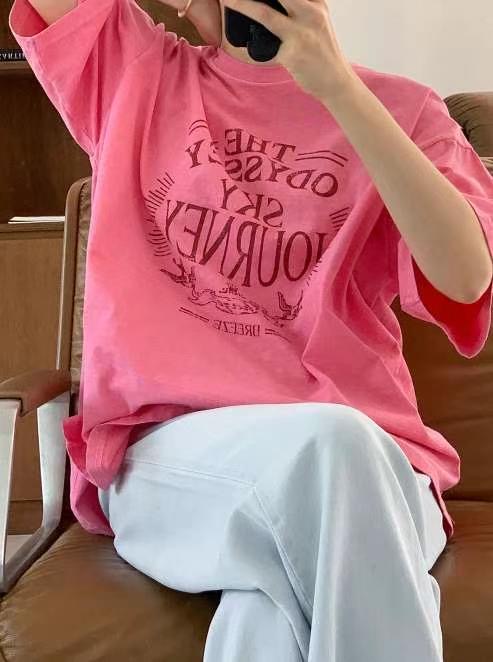 BBIBBICO韓國代購㊣女裝新款25春夏推薦職業人氣時尚熱賣T恤BBIBBICOT恤