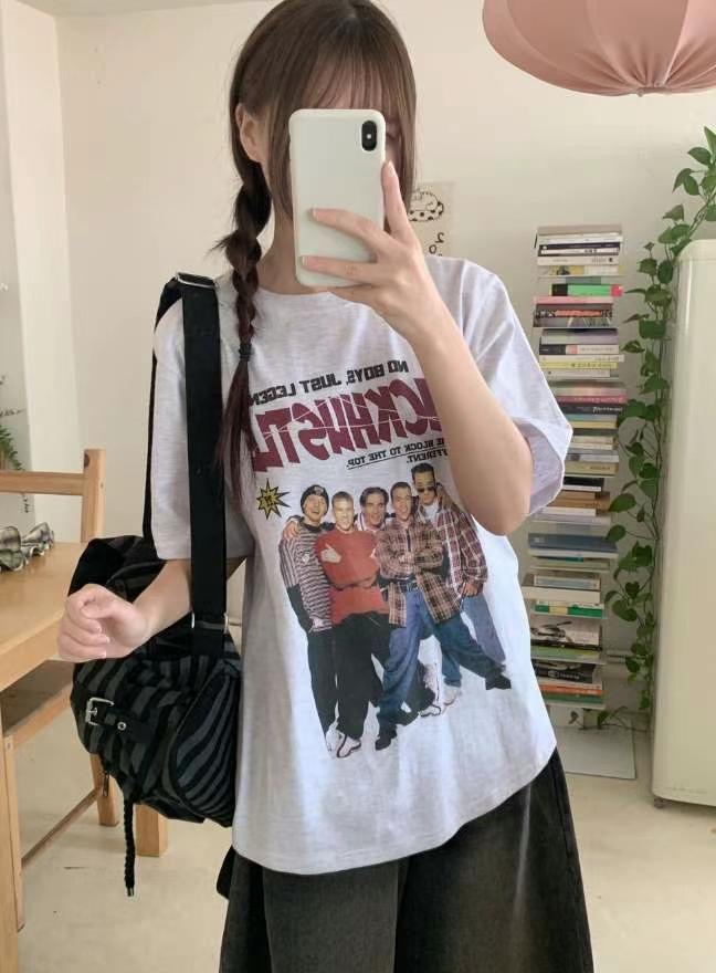 BBIBBICO韓國代購㊣女士新品時尚人氣職業推薦休閑熱賣25春夏T恤BBIBBICOT恤
