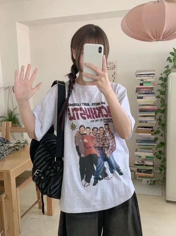 BBIBBICO韓國代購㊣女士新品時尚人氣職業推薦休閑熱賣25春夏T恤BBIBBICOT恤