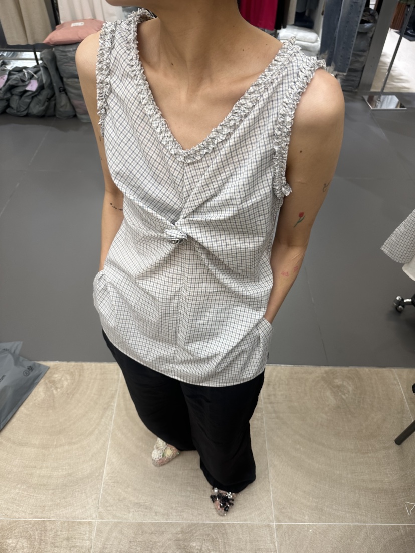 BETWEEN US韓國代購㊣女裝新款真品人氣推薦25春夏吊帶背心JICJO:SEOUL吊帶/背心