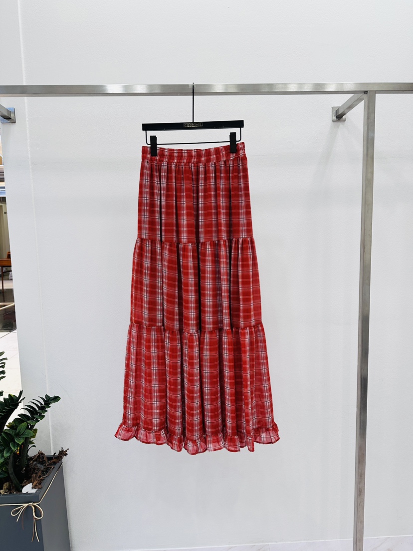 CORAL韓國直郵㊣女裝新款時尚人氣真品25春夏休閑推薦熱賣長裙CORAL長裙