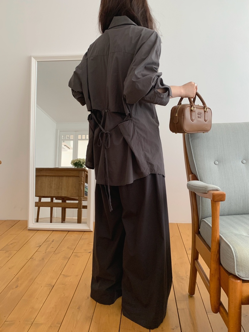 JKICHI東大門㊣直郵女士新品休閑熱賣25春夏時尚休閑褲含腰繩JKICHI休閑褲
