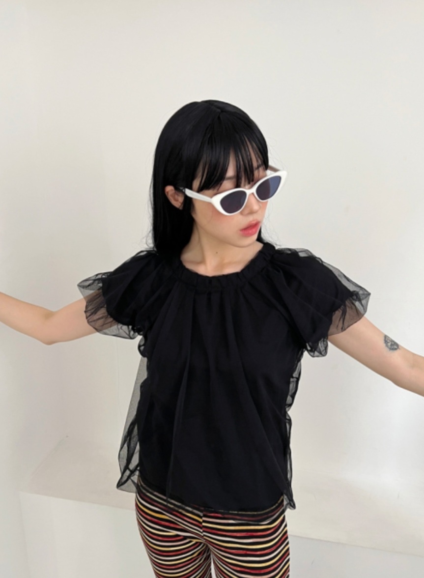 CLASSY-O韓國直郵㊣女裝新款推薦25春夏時尚職業熱賣T恤雪紡CLASSY-OT恤