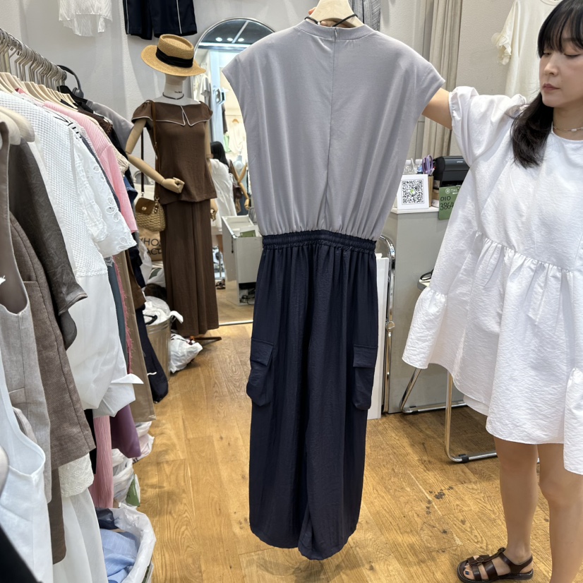 THE MOST-Q東大門㊣直郵女裝新品真品人氣休閑25春夏連體褲THE MOST連體褲