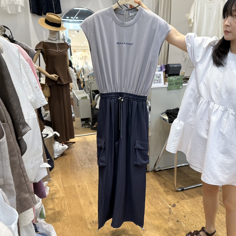 THE MOST-Q東大門㊣直郵女裝新品真品人氣休閑25春夏連體褲THE MOST連體褲圖色2