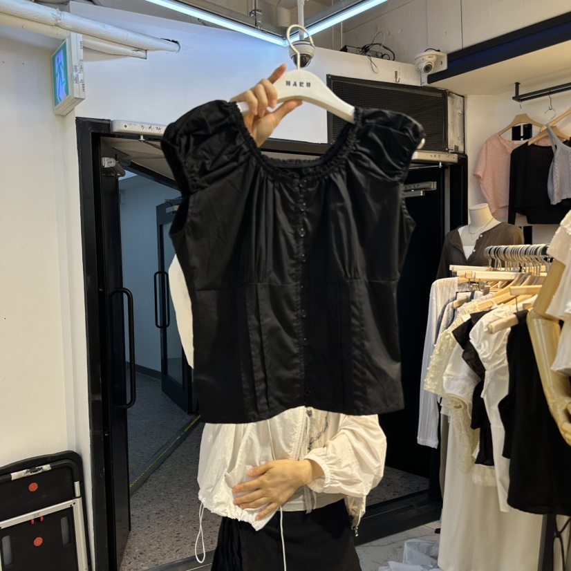HARU東大門㊣直郵女士新品職業休閑推薦人氣25春夏吊帶背心HARU吊帶/背心圖色2