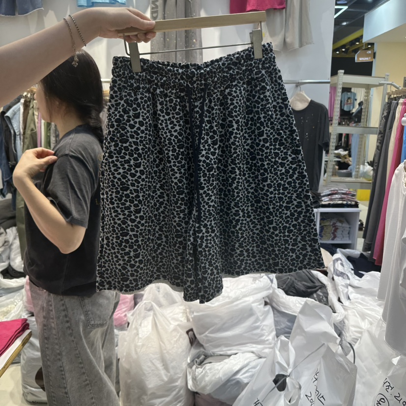 WASHBLUE東大門㊣代購女士新款時尚人氣休閑職業25春夏短褲WASHBLUE短褲