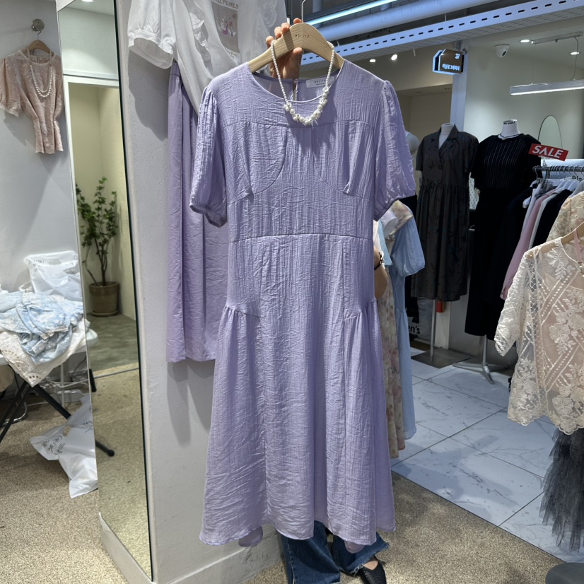 空韓國代購㊣女裝新款人氣25春夏時尚熱賣休閑真品職業連衣裙BELITA連衣裙圖色2