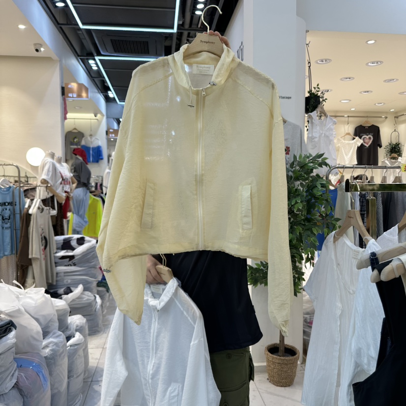 SYMPHONY韓國代購㊣女士新款休閑推薦人氣職業熱賣夾克拉鏈SYMPHONY夾克