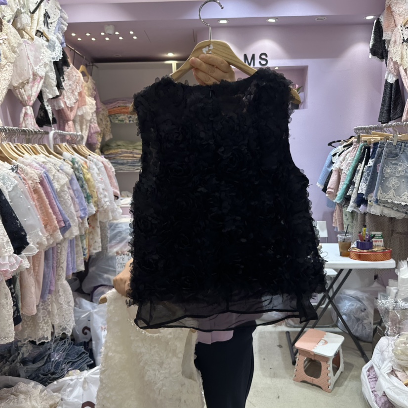 MS韓國代購㊣女士新品人氣職業25春夏時尚休閑推薦吊帶背心MS吊帶/背心