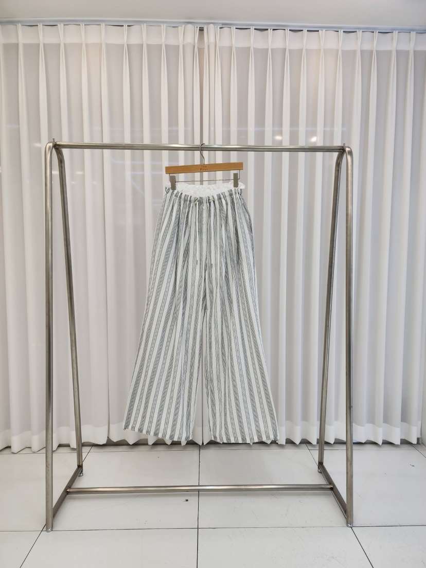 THE FIRST-Q韓國代購㊣女士新品25春夏熱賣推薦休閑休閑褲THE FIRST休閑褲圖色2