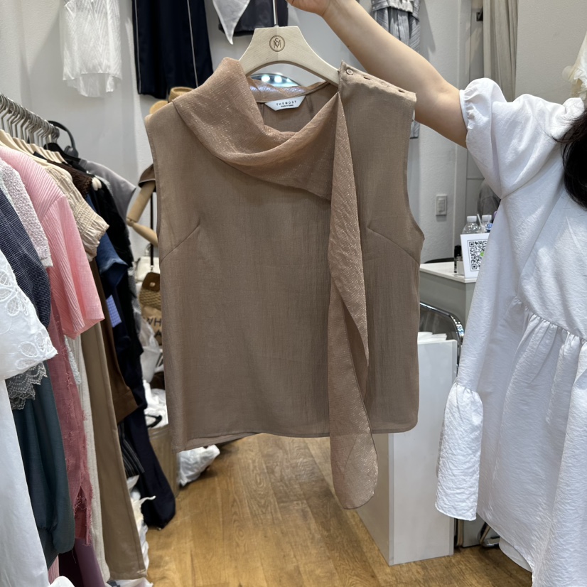 THE MOST-Q東大門㊣直郵女士新品真品休閑25春夏吊帶背心THE MOST吊帶/背心圖色2