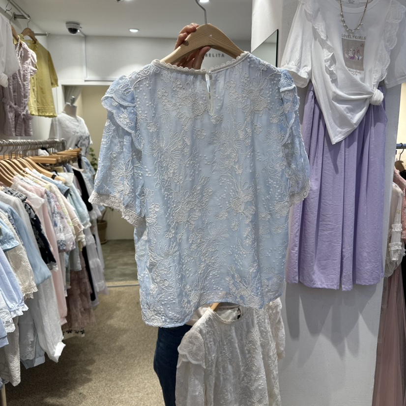 空東大門㊣直郵女裝新品時尚熱賣人氣職業推薦休閑襯衫蕾絲衫BELITA襯衫/蕾絲衫