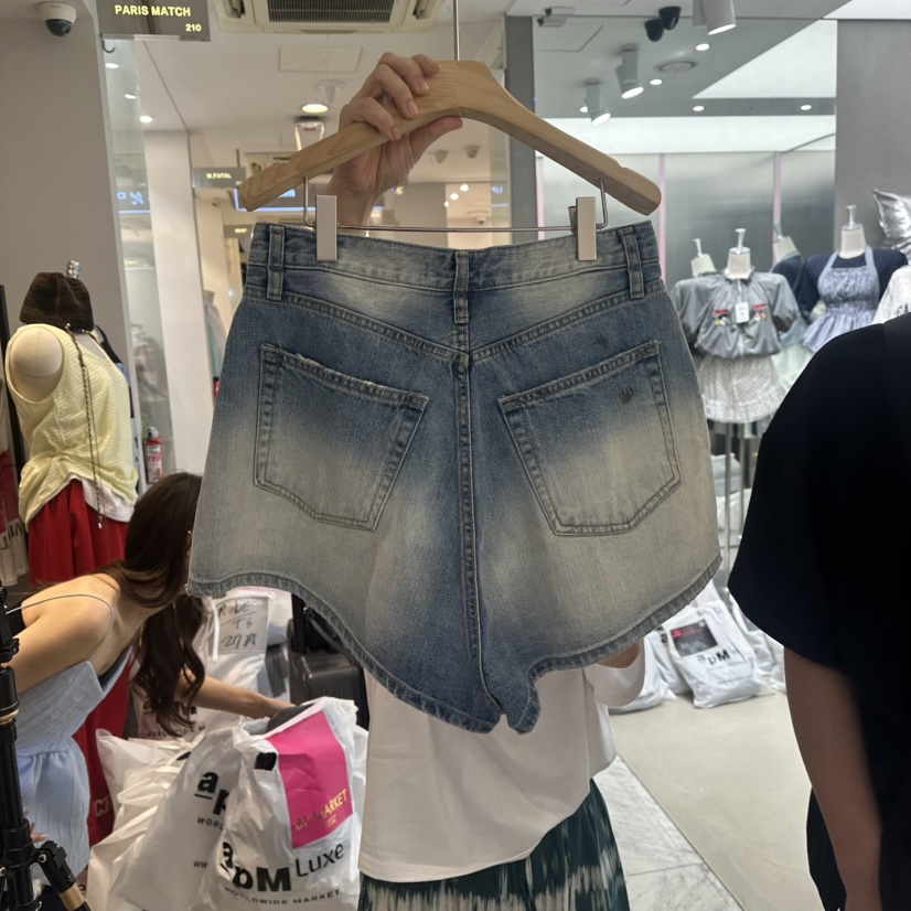 PARIS MATCH韓國直郵㊣女裝新款休閑推薦真品熱賣職業短褲PARIS MATCH短褲