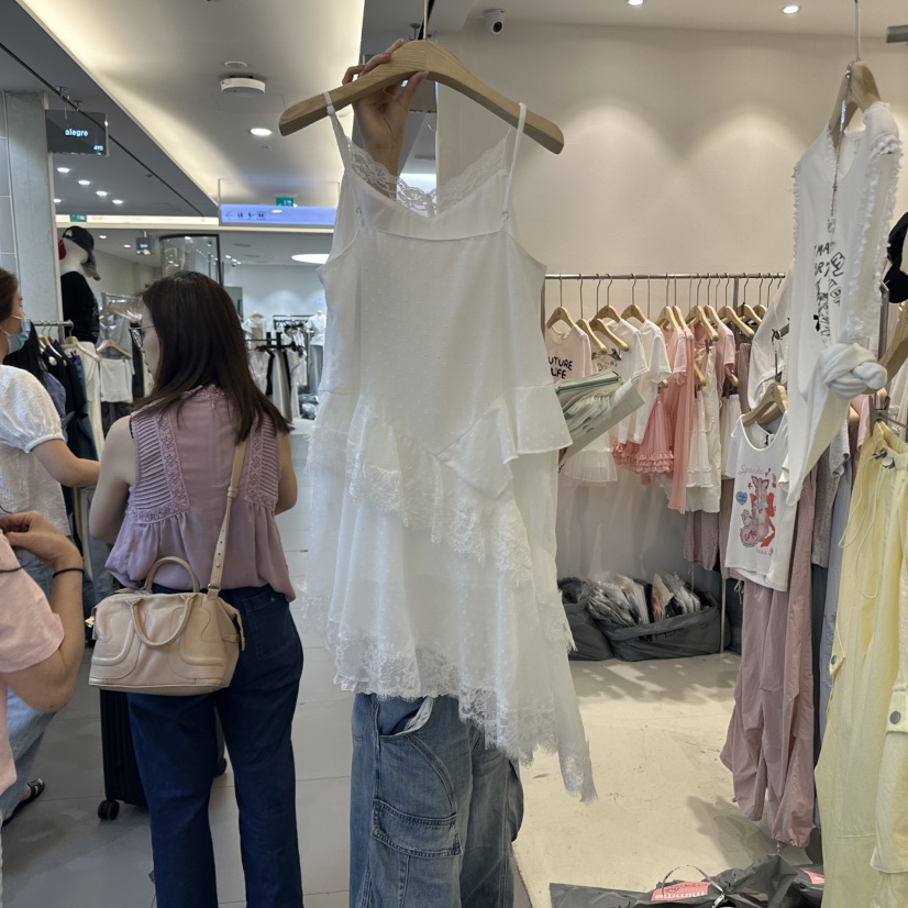 MIMME東大門㊣實拍女裝新款熱賣職業真品25春夏人氣連衣裙蕾絲MIMME連衣裙