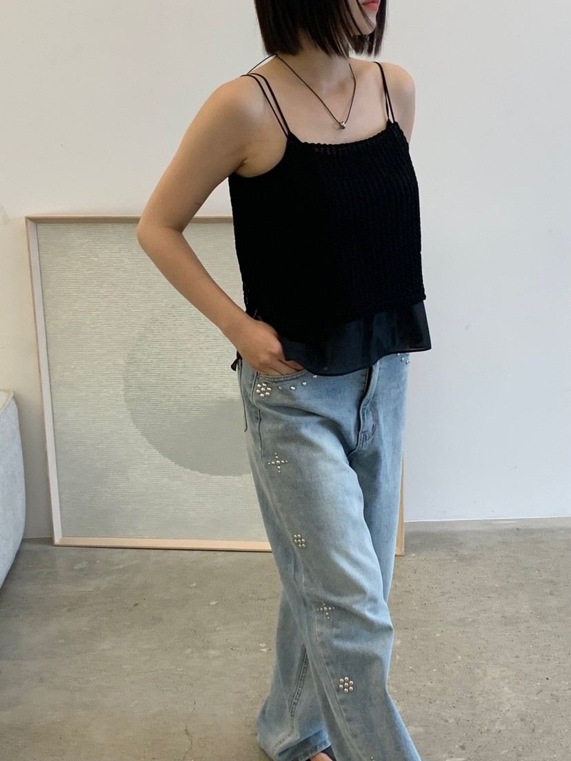 BIENBIEN韓國直郵㊣女裝新款25春夏時尚職業人氣休閑吊帶背心ir bien-P吊帶/背心