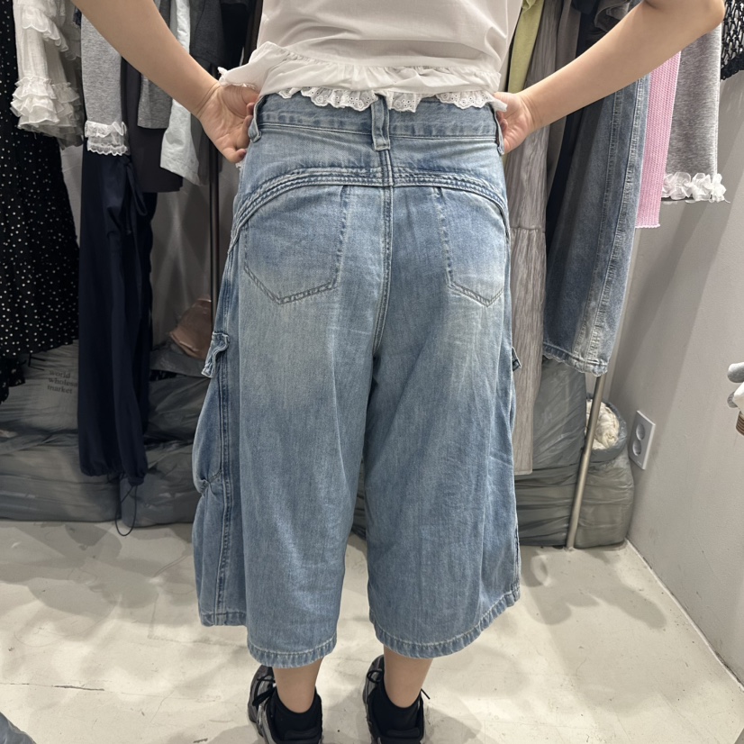 MIMME東大門㊣直郵女士新款時尚熱賣真品推薦短褲不含腰帶口袋MIMME短褲