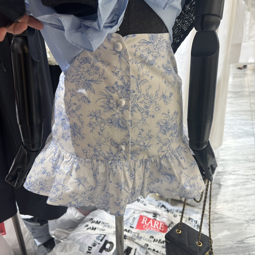 RARE CLOSET東大門㊣直郵女裝新品職業25春夏休閑推薦短裙RARE CLOSET短裙圖色2