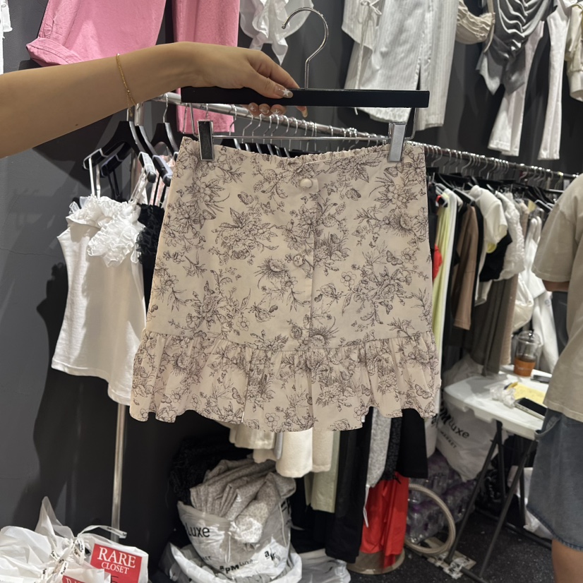 RARE CLOSET東大門㊣直郵女裝新品職業25春夏休閑推薦短裙RARE CLOSET短裙圖色3