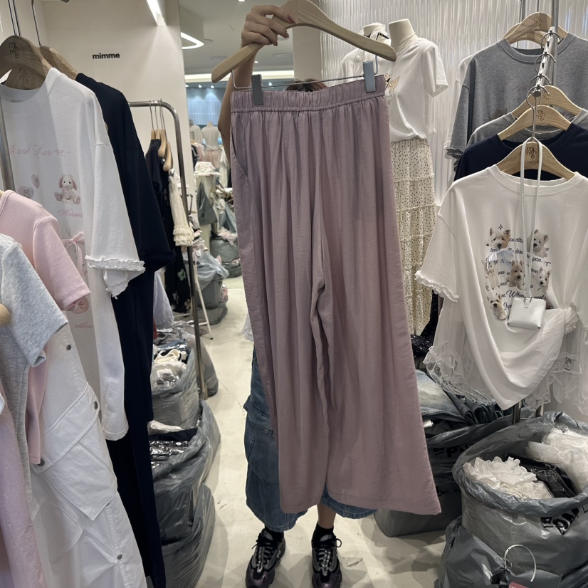 MIMME東大門㊣直郵女裝新品職業真品人氣休閑熱賣25春夏休閑褲MIMME休閑褲