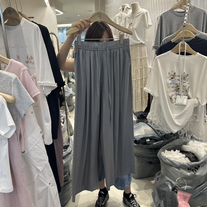 MIMME東大門㊣直郵女裝新品職業真品人氣休閑熱賣25春夏休閑褲MIMME休閑褲圖色3