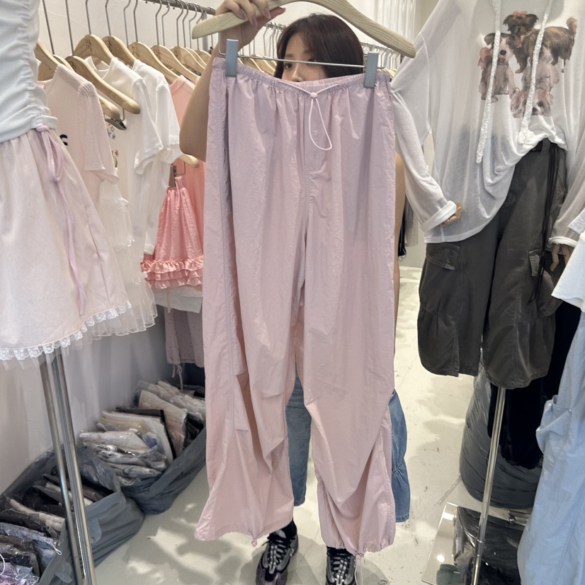 MIMME東大門㊣代購女士新品熱賣人氣推薦時尚休閑25春夏休閑褲MIMME休閑褲圖色2
