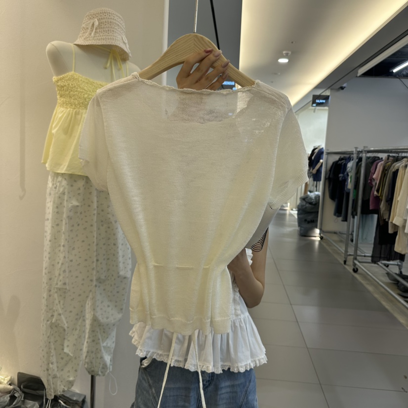 MIMME韓國代購㊣女裝新品25春夏時尚推薦休閑人氣真品熱賣T恤MIMMET恤