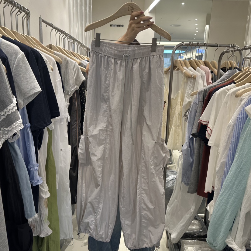 MIMME東大門㊣直郵女裝新品熱賣真品25春夏時尚推薦休閑休閑褲MIMME休閑褲圖色3