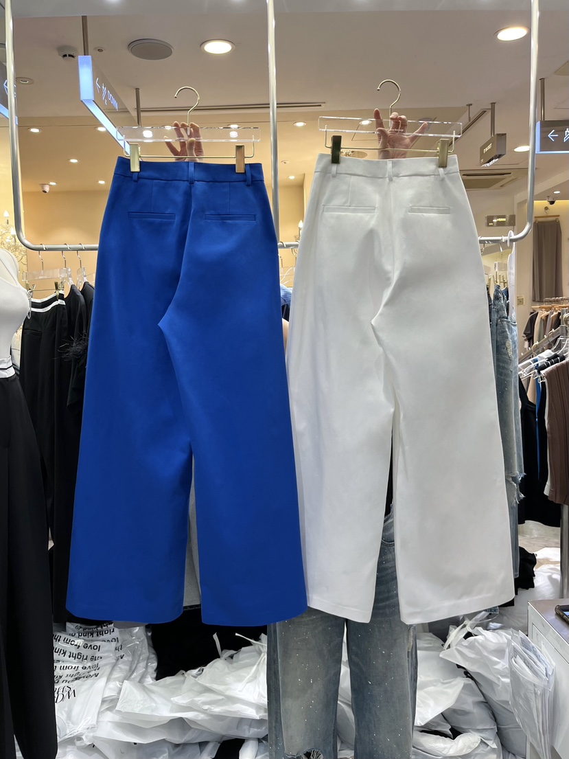 WORK SHOP東大門㊣代購女裝新款推薦時尚人氣職業熱賣休閑褲Work_shop休閑褲