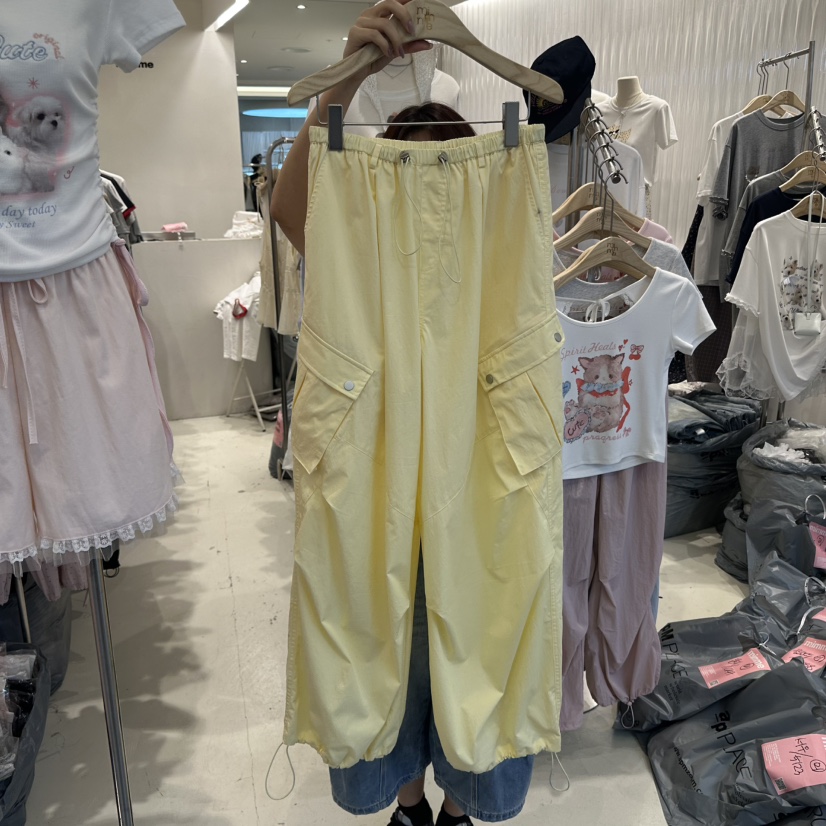 MIMME韓國直郵㊣女裝新款推薦人氣熱賣時尚職業休閑25春夏休閑褲MIMME休閑褲圖色2