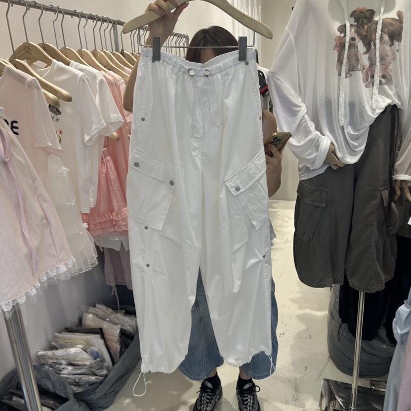 MIMME韓國直郵㊣女裝新款推薦人氣熱賣時尚職業休閑25春夏休閑褲MIMME休閑褲圖色3