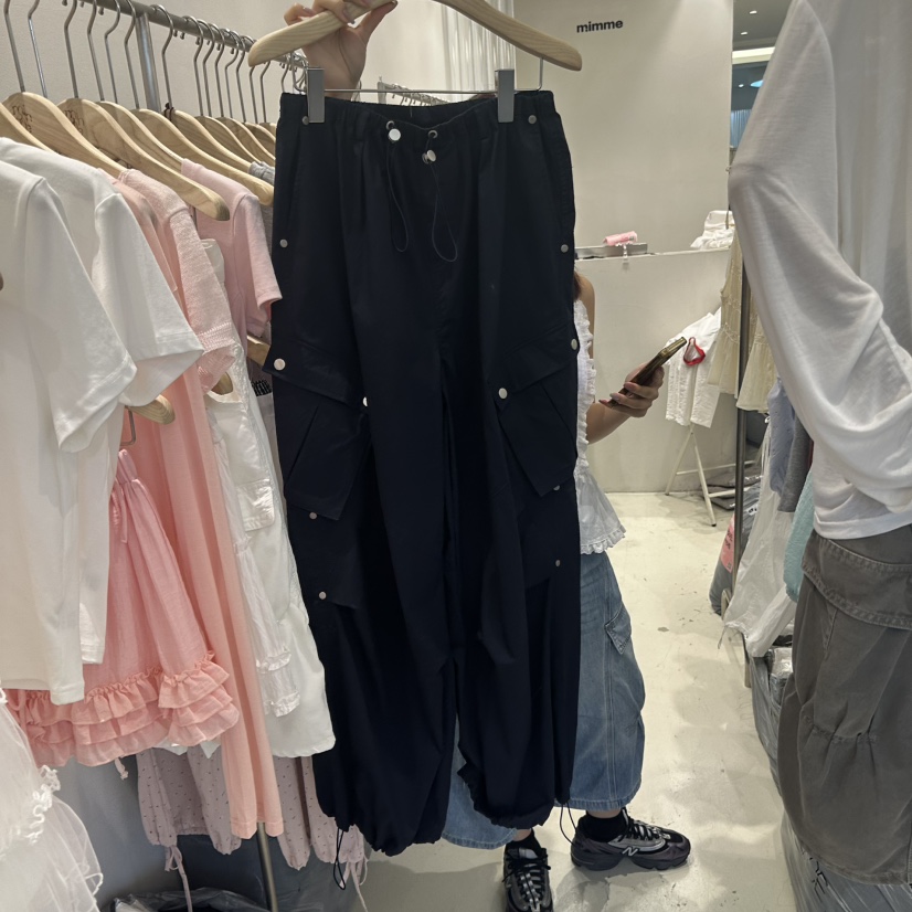 MIMME韓國直郵㊣女裝新款推薦人氣熱賣時尚職業休閑25春夏休閑褲MIMME休閑褲圖色4