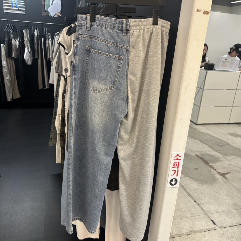 PROJECT WAVE-P東大門㊣實拍女士新品時尚推薦休閑牛仔褲PROJECT WAVE牛仔褲