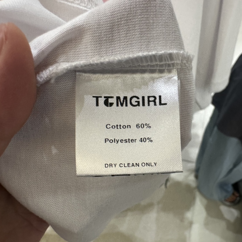 TOMGIRL韓國代購㊣女士新品休閑推薦熱賣人氣時尚真品25春夏T恤TOMGIRLT恤