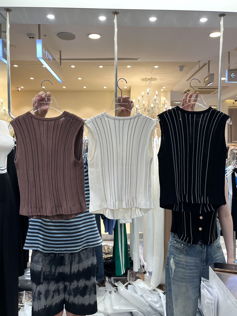 WORK SHOP東大門㊣直郵女士新款熱賣職業真品人氣時尚馬甲Work_shop馬甲