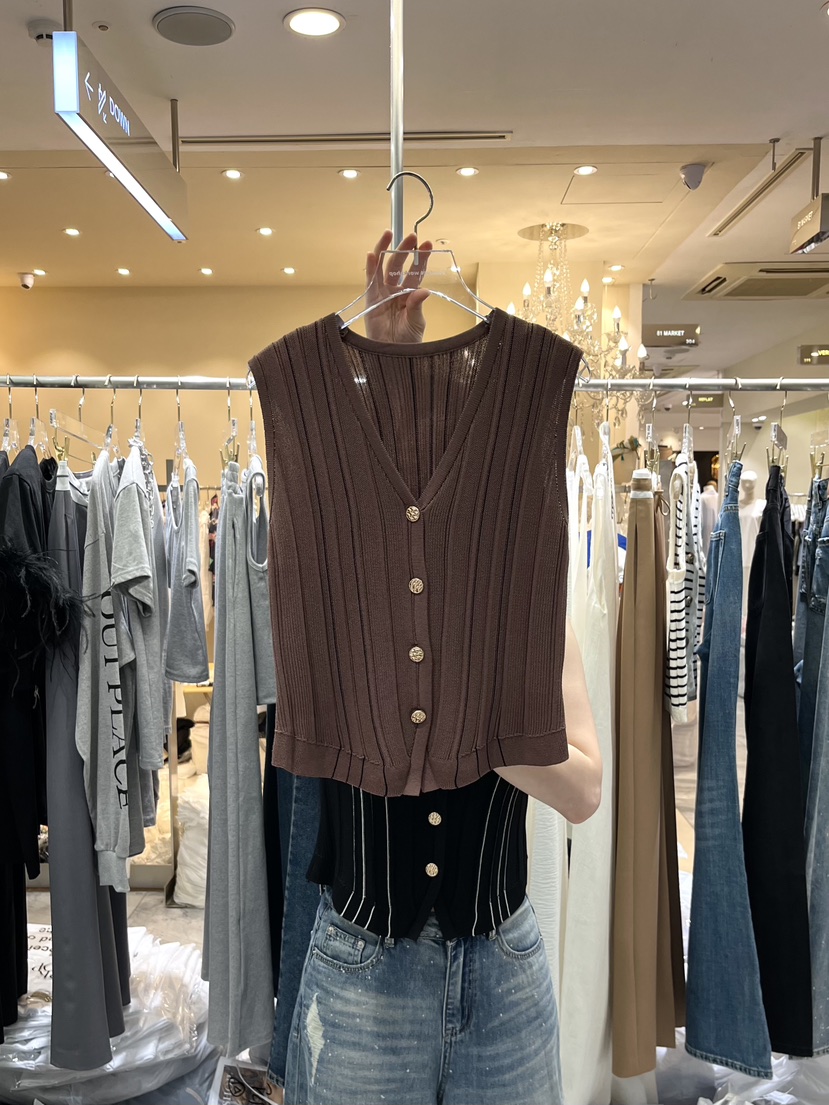 WORK SHOP東大門㊣直郵女士新款熱賣職業真品人氣時尚馬甲Work_shop馬甲圖色2