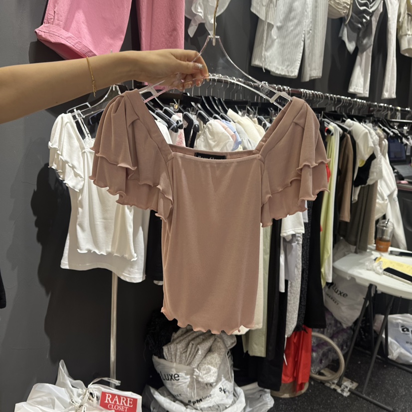 RARE CLOSET東大門㊣直郵女士新品熱賣真品職業休閑推薦T恤RARE CLOSETT恤圖色2