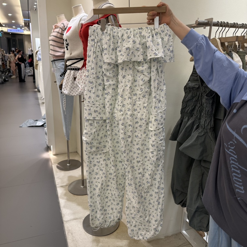 TOMGIRL韓國代購㊣女裝新品25春夏職業真品休閑熱賣時尚裙褲TOMGIRL裙褲