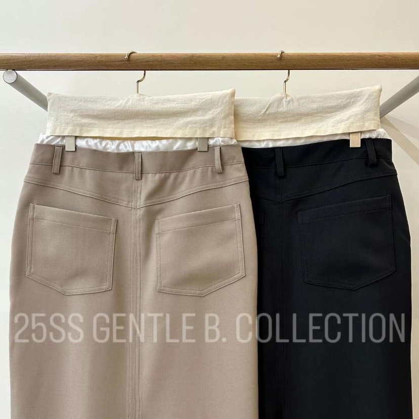 GENTLE B東大門㊣直郵女裝新品時尚熱賣人氣職業推薦休閑長裙GENTLE B長裙