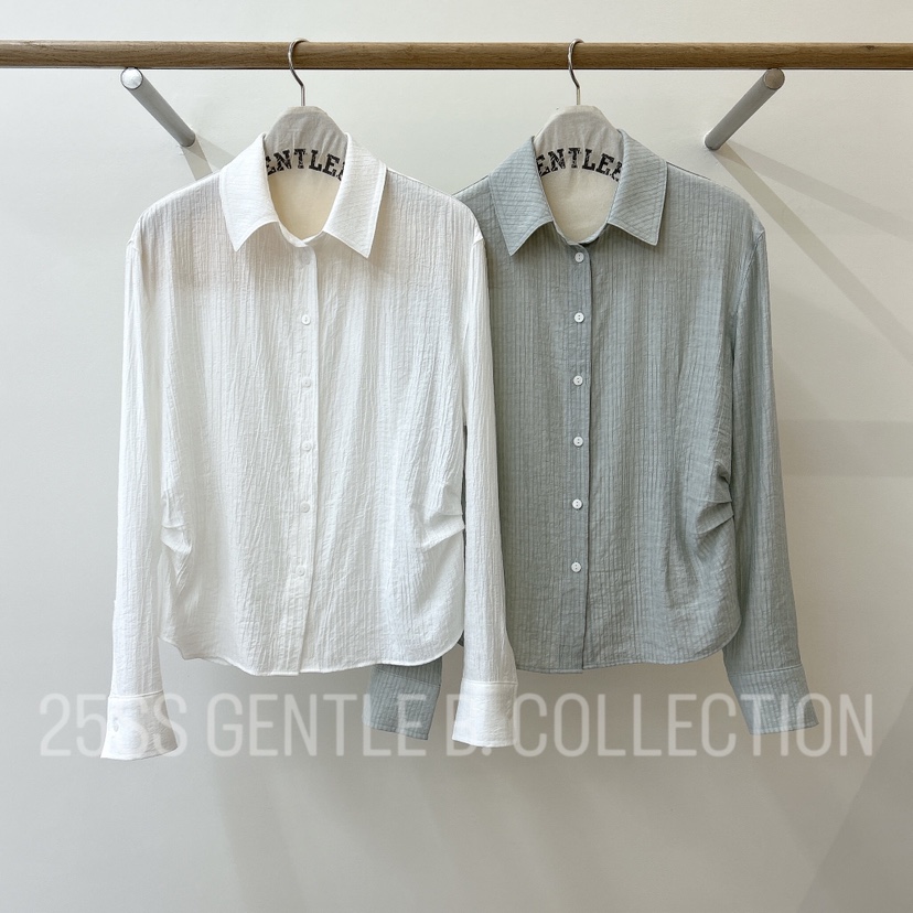 GENTLE B東大門㊣代購女裝新品休閑人氣25春夏職業襯衫蕾絲衫GENTLE B襯衫/蕾絲衫