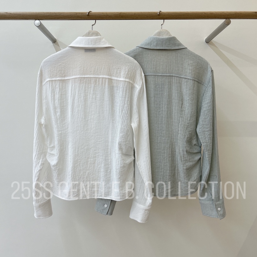 GENTLE B東大門㊣代購女裝新品休閑人氣25春夏職業襯衫蕾絲衫GENTLE B襯衫/蕾絲衫