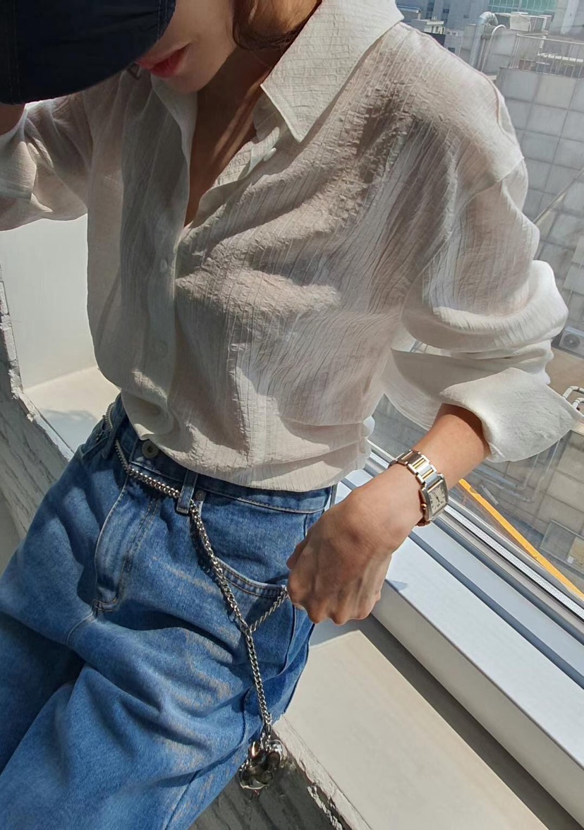 GENTLE B東大門㊣代購女裝新品休閑人氣25春夏職業襯衫蕾絲衫GENTLE B襯衫/蕾絲衫
